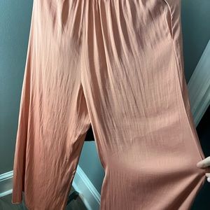 Zara silky Wide Leg pants